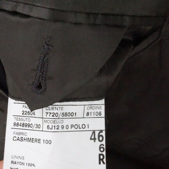 Polo by Ralph Lauren x Corneliani Brown 100% Cashmere Sport Coat Jacket Sz 46R - Picture 8 of 8